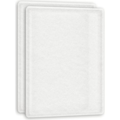Top Filter – Filtres G4 x2 pour VMC double flux – Compatible Atlantic / Sauter Medven – Dimensions 255 x 191 x 6 mm – Norme ISO16890