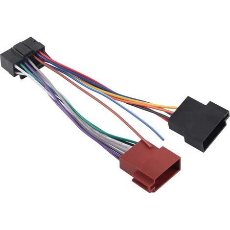 Harnais de prise de fil Audio de voiture, 16 broches, plastique ABS de remplacement pour récepteur Radio Sony (1/5)