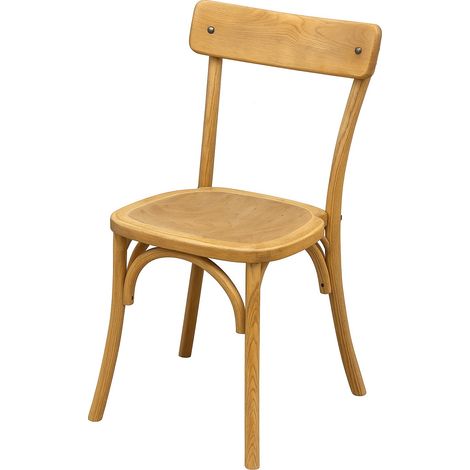 Biscottini – Chaise de cuisine en bois massif et rotin – Style vintage rustique – Dimensions 49x56x88 cm – Confort optimal pour salle à manger