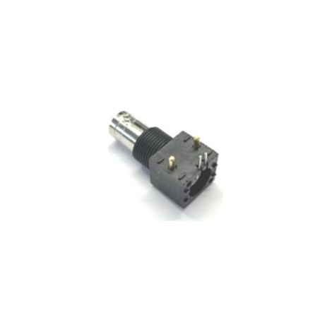 Connecteur coaxial RS PRO Femelle à angle droit, raccordement Traversant 75O Montage sur CI ( Prix pour 1 )