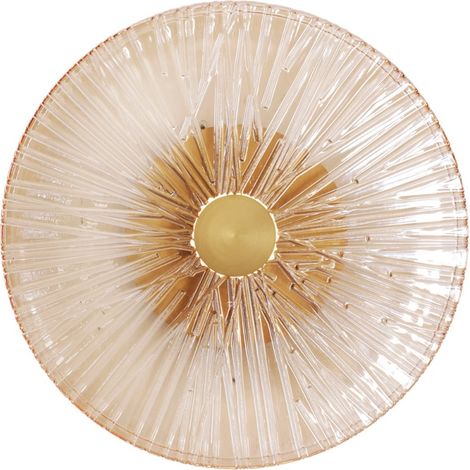 Applique murale ronde verre ambre ALLURE Maxlight LED 5W (1/3)