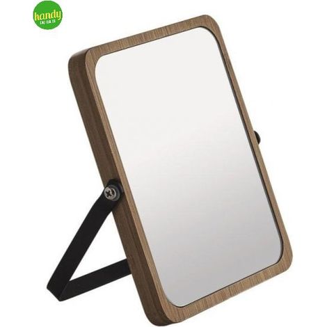Specchio Midori Gedy Bamboom Bifacciale Naturale/Nero Matt (1/3)