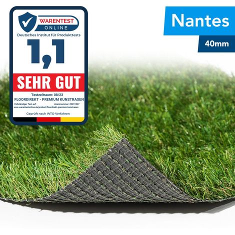 Pelouse artificielle Nantes Hauteur : 40 mm, 200 x 100 cm