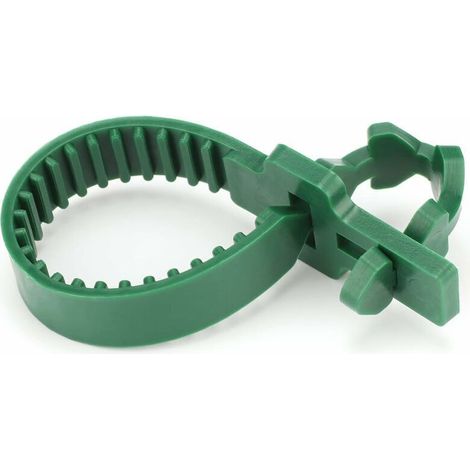 10 pièces 24 cm robuste en caoutchouc souple plante arbre sangles réglable emboîtement jardin attaches pour arbuste Rose plante arbre Support (1/5)
