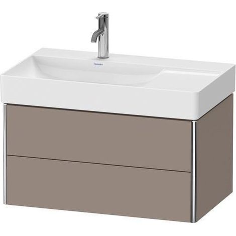 Meuble sous-vasque XSQUARE 784x397x460mm 2 Sk we s-matt ES NB Mi.