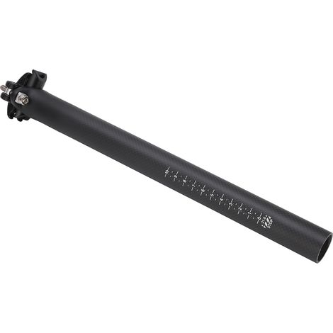 31,6 mm Mountainbike-Sattelstütze, bruchfest, aus ultraleichter Kohlefaser, 31,6 x 350 mm (1/5)