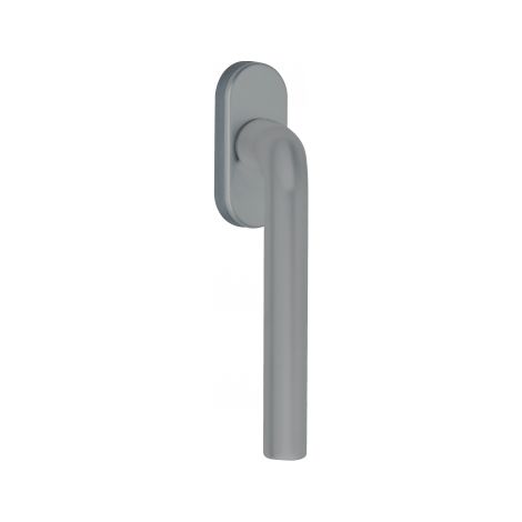 Ouvre&Déco – Poignée de fenêtre Aluminium anodisé inox mat velouté plaque ovale