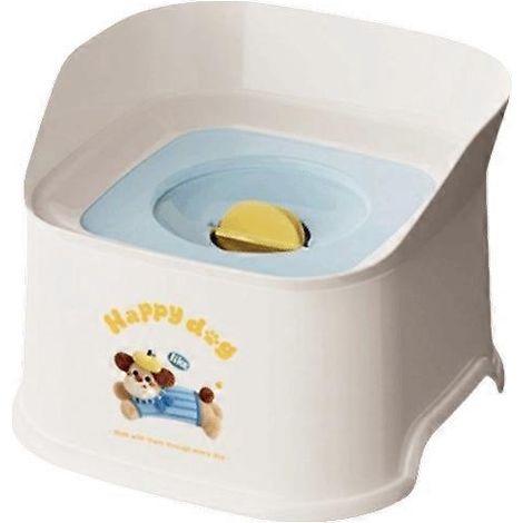 Gamelle flottante pour chien, antidérapante et anti-basculement, pour boire lentement, blanche.-AquaForge (1/5)