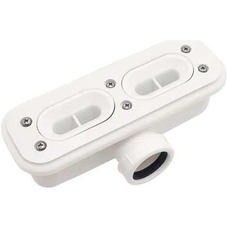 Bac De Douche Désodorisant En Plastique Avec Égouttoir 40 Mm (1/3)