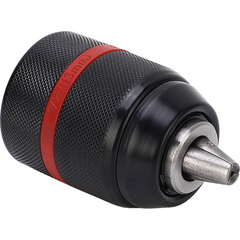 Mandrin auto-serrant 1/2" 20UNF pour perceuse, capacité 2-13mm, diamètre 58mm, idéal pour outils électriques. (1/5)