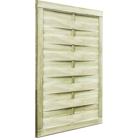 Porte de jardin,Portail de jardin,Portillon Bois de pin imprégné 100x125 cm Vert CFW18489 (1/4)