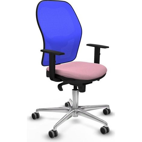 Piqueras y Crespo Silla Jorquera rosa cómoda de oficina (1/3)