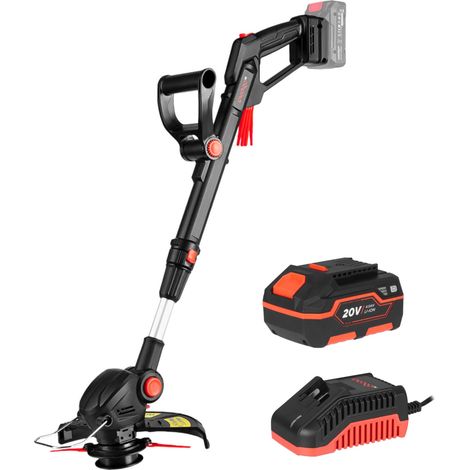 Dnipro-M Cortabordes Inalámbrico 20V, Recortadora Césped Barra Telescópica, Compatible DM20, Batería 4Ah BP-240 + Cargador – DTC-201 (1/5)