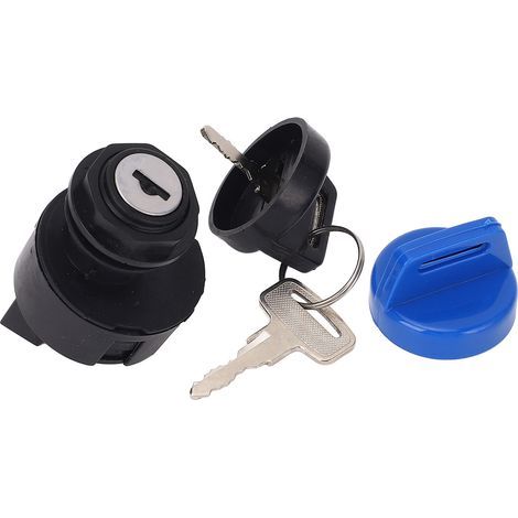 Ignition switch with key 86400226 for New Holland TC35/TC35D/TC40/TC40D/TC45/TC45D tractors (1/5)