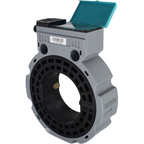 Compteur d'eau ultrasonique, Connexion à Bride, DN50mm, DN65, DN80, DN100, IP68, débitmètre d'eau numérique(DN100) (1/5)