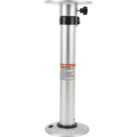 Pieds de table en alliage d'aluminium pour camping-cars avec base réglable de 490 mm à 745 mm de hauteur, dotés de fonctions de pliage et de réglage en hauteur, adaptés aux tables de bateaux et de yac (1/5)