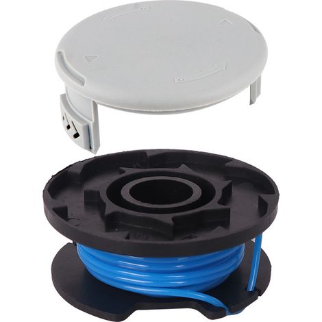 Pour tondeuse à gazon sans fil Ryobi One+ AC14RL3A – comprend 4 bobines et 2 couvercles de bobine. (1/2)