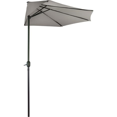 Sonnenschirm halbrund La Spezia Halbschirm Balkonschirm Terrasse - Farbwahl (1/5)