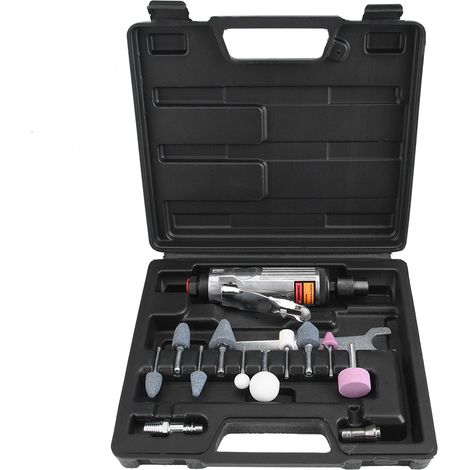 Metal Pneumatic Sander Machine Polishing Grinder Die Air Tool Grinding Mill Tool Set