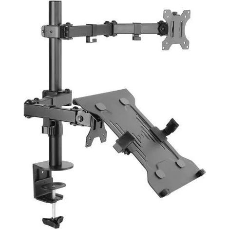 equip 650119 support moniteur bureau noir 32 pouces