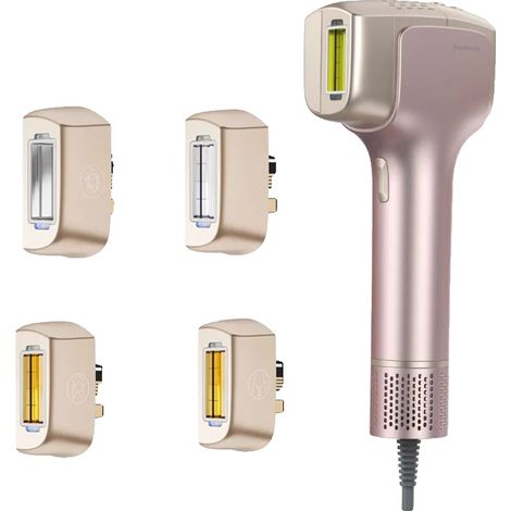 Dispositivo per la rimozione dei peli, tecnologia IPL, funzionalità 4 in 1, 5 in 1