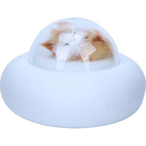 Veilleuse tactile en silicone rechargeable 7 couleurs LED, veilleuse décorative pour la maison, chat (1/5)