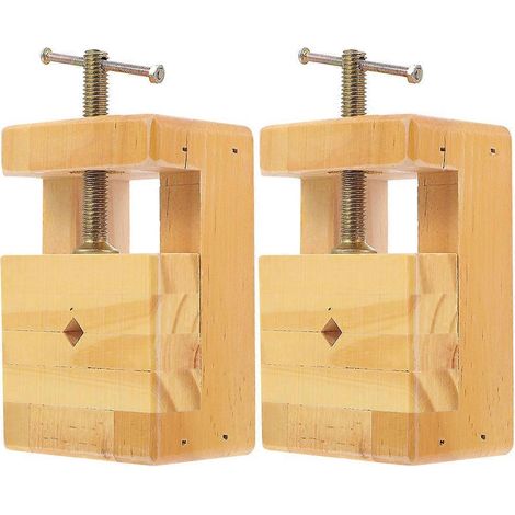 Lot de 2 pinces de sculpture sur bois professionnelles, étau pour sceller les pierres et les lits, pince gravée.-12X6.5CM