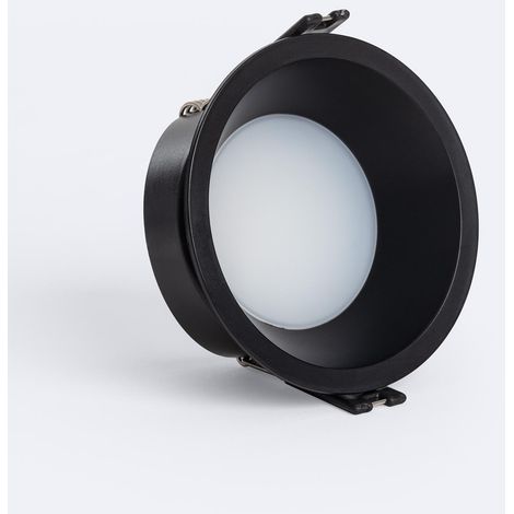Downlight-Ring Konisch IP65 für LED-Glühbirnen GU10 / GU5.3 Schnitt Ø85 mm Maxis Schwarz