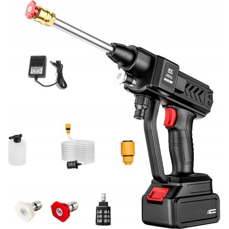 Set di idropulitrice a batteria da 60 bar e 500 W (1/5)