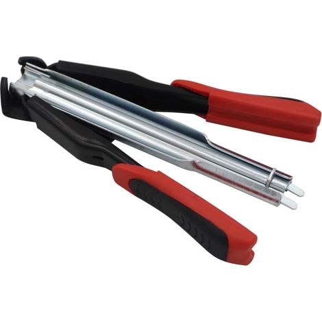 Hog-Ringzange, C-Typ-Clip, Installationsausrüstung, Werkzeug, Auto-Zaunzange für Hühner, Kaninchen, Haustierkäfig, Dichtung, Autotasche, Kissen, Reparaturwerkzeuge (1/5)