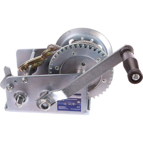 Geko Winch professionale finitura argentata 1200 kg