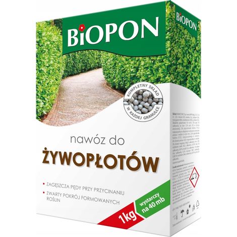 Engrais pour haies, granulés épaississants 1 kg