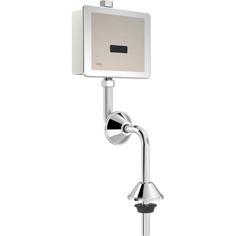 Robinet électronique encastré avec capteur pour urinoir Chromé - TRES 1220704 (1/2)