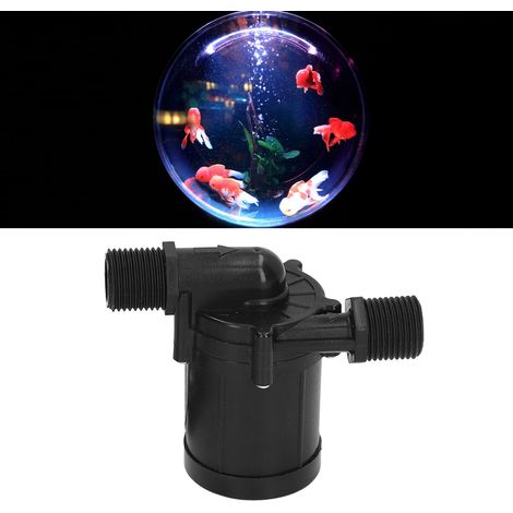 Pompe de circulation silencieuse et miniature sans balais DC24V 30W 800L/h pour fontaine, pompe de surpression pour chauffe-eau et aquarium, hauteur de refoulement de 12 m (1/5)