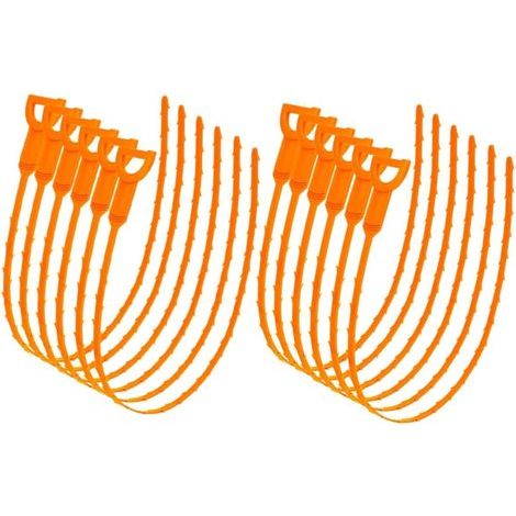 Drain Hook - 24 Pcs Plastic Drain Cleaning Tool Set - For Sink Shower Bathtub Drain Clog Removal - Hair And Debris Extractor - Pack Of 24 (1/5)
