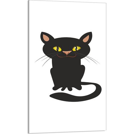 Glasschneidebrett 30x52 Katze (1/5)
