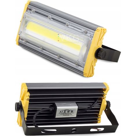 LAMPADA DA GIARDINO A LED ALOGENA DA ESTERNO 50W 6500LM (1/2)