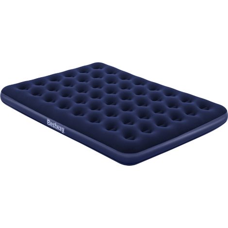 Colchón de Camping Hinchable Bestway Horizon Doble 203x152x22 cm Soporta hasta 300 Kg Color Azul (1/5)
