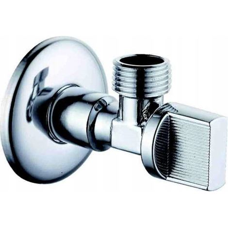 VALVOLA A SFERA ANGOLARE PER RUBINETTI 1/2 X 3/8