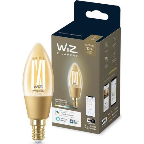 WiZ Lampe LED Filament ambre C35 E14 (1/5)
