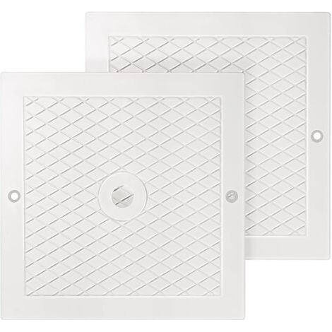 Lot de 2 couvercles de skimmer de piscine de 10 pouces, couvercles de rechange compatibles avec les modèles Hayward SPX1082E, SP082, 1083, 1084, 1085 et SP1086 (1/5)