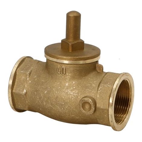 JS RUECKSCHLAGVENTIL, GERADSITZ   MUFFENANSCHLUSS,DN40,G 1 1/2"