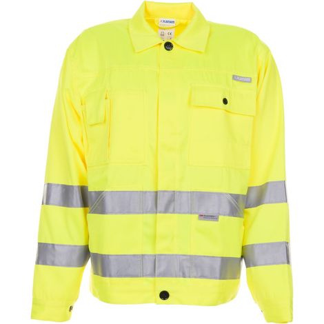 Blouson uni Warnschutz jaune Taille 50 (1/4)