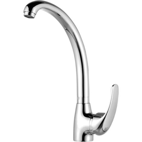 GRIFO MONOMANDO PARA FREGADERO CAÑO ALTO CROMO