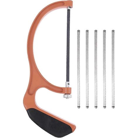 1 Mini scie à main, mini scie à métaux, mini scie à main pour bricolage, scie à archet (1/5)
