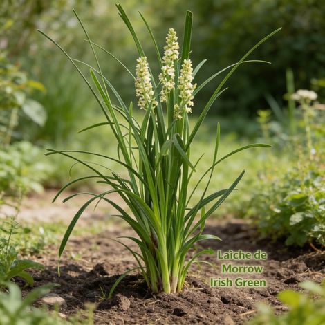 Laîche de Morrow Irish Green 30cm Pot 14cm - Carex morrowii Irish Green (1/4)