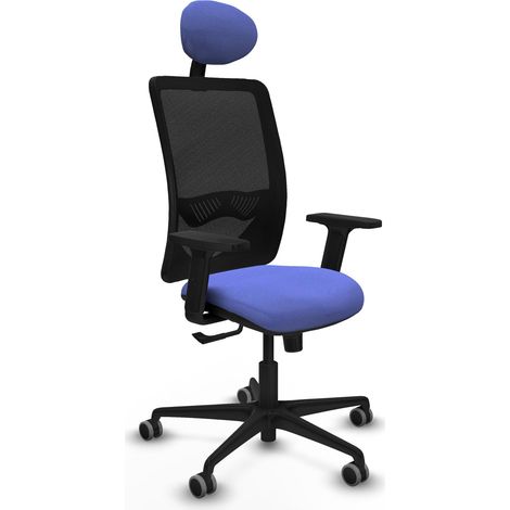 Chaise de bureau piqueras y crespo Zulema noir confortable réglable (1/2)