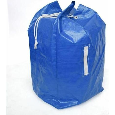 Müllsack, Laubsack mit großem Fassungsvermögen und Kordelzug, Laubaufbewahrungssack, Spielzeugaufbewahrungssack, Müllsack für den Außenbereich (1/4)