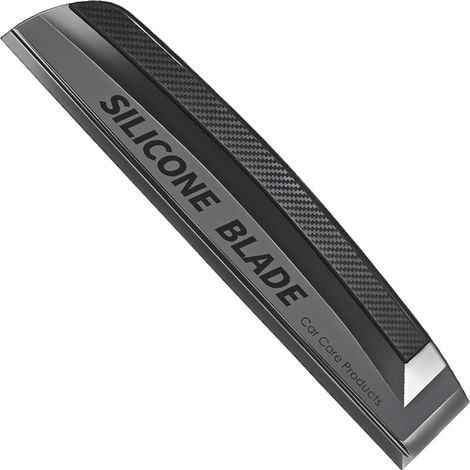 Raclette Vitre Professionnelle en Silicone Lot De 2 Racloirs 30 Cm pour Voiture Et Maison Raclette Pare Brise Voiture sans Rayures pour Miroir, Fenêtre Nettoyage Efficace sans Traces (1/5)