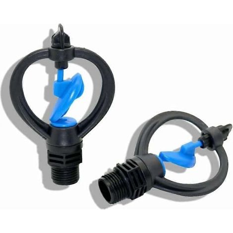 Lot de 20 arroseurs de jardin - Arroseur de pelouse - Arroseur d'irrigation - Arroseur agricole rotatif - Accessoires d'irrigation de jardin (1/5)